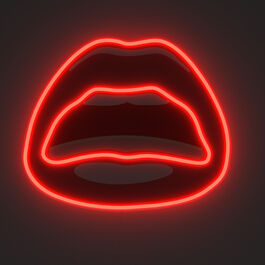 Tom Wesselmann red lips neon light